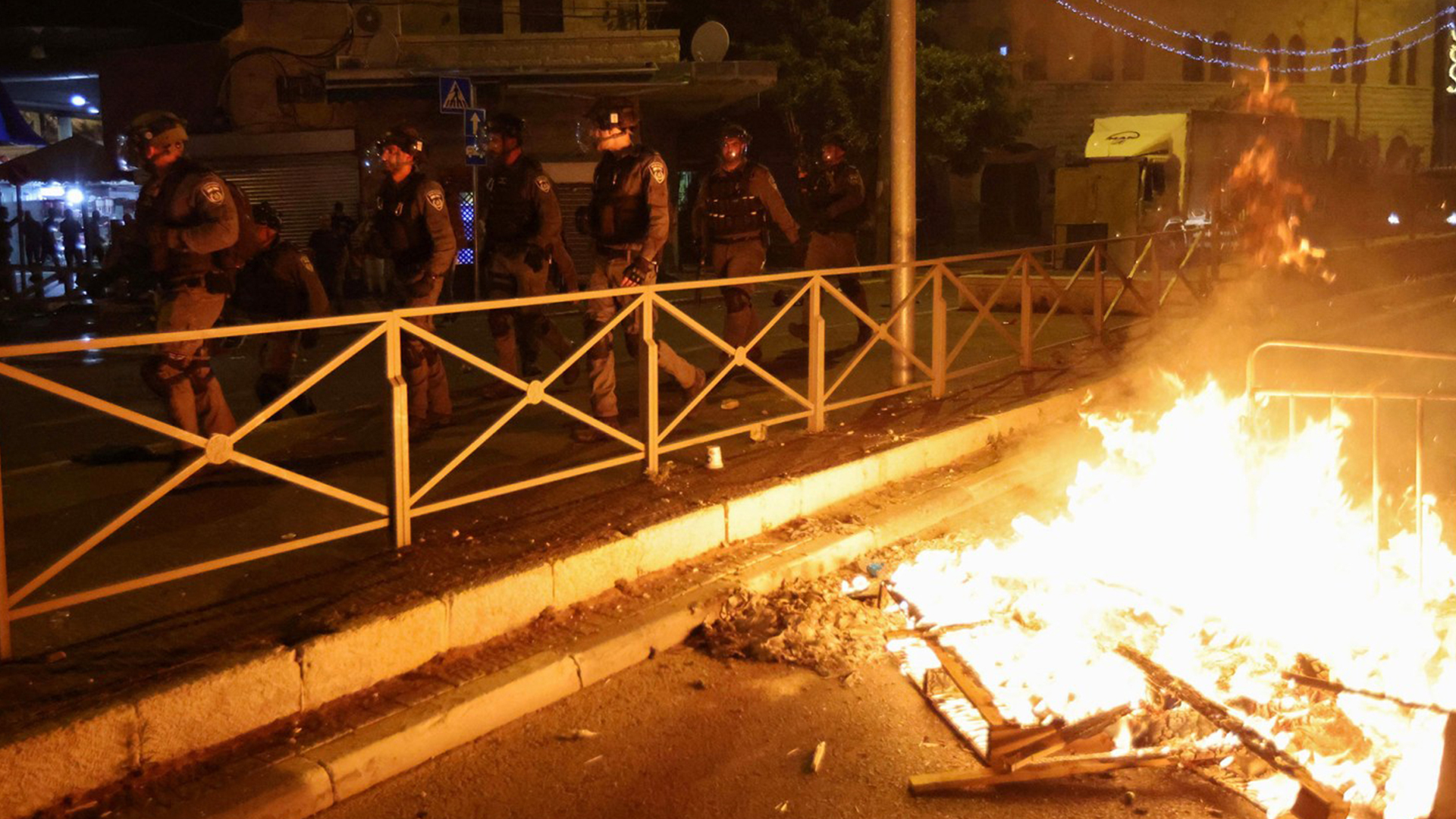 Israel and Hamas agree to a truce to end 11 days of violence that left widespread destruction in the Gaza Strip