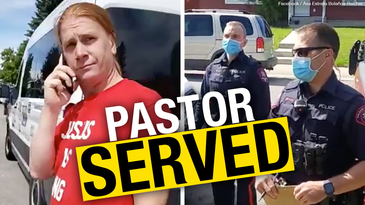 BREAKING: Pastor Peter Reicher served by police: “Canada has become communist”