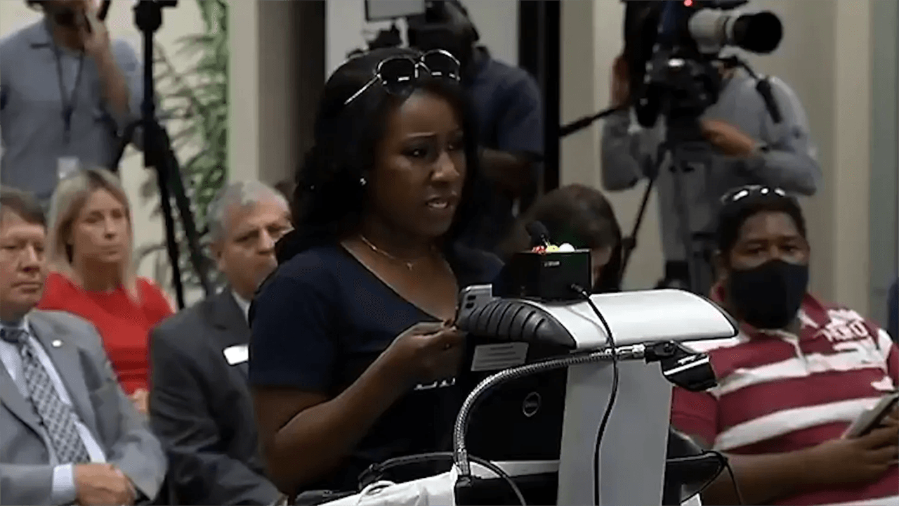 Black mom in Florida speaks out against Critical Race Theory