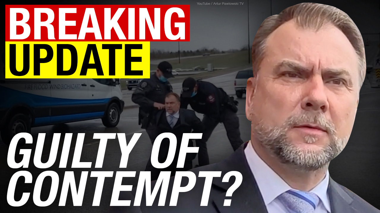 BREAKING: Pastor Artur found GUILTY for contempt of court for hosting worship services