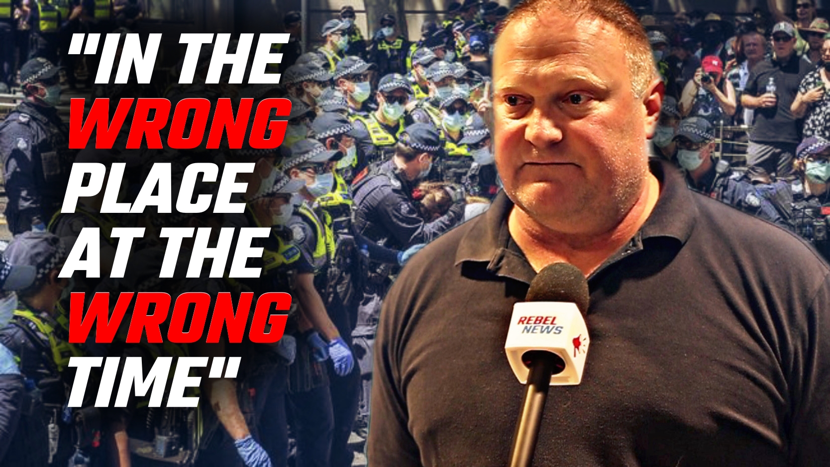 Melbourne man wrongly ARRESTED and FINED while sitting alone on a bench 