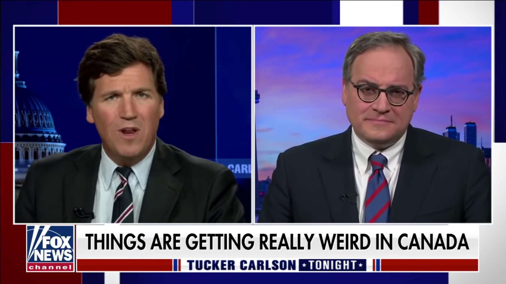 Ezra Levant on Tucker Carlson: Churches burn in Canada as Trudeau looks on
