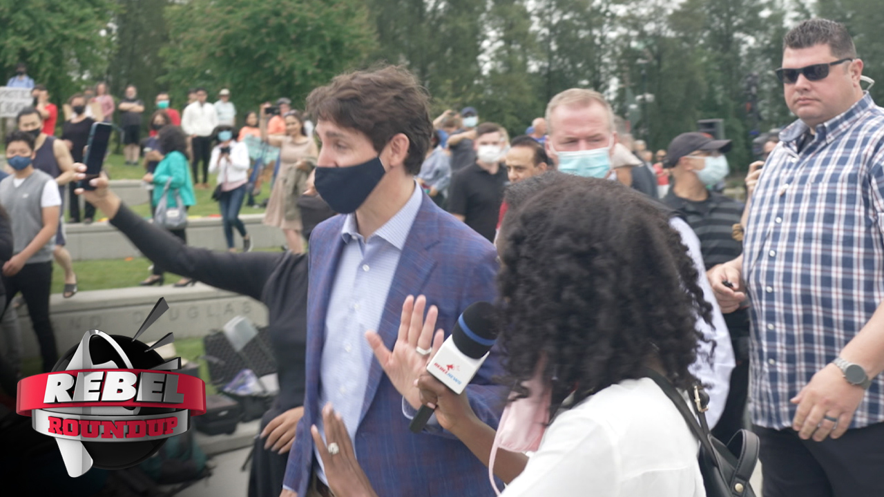 Elections commissioner convicts Ezra Levant a second time, Trudeau's RCMP manhandle Drea Humphrey