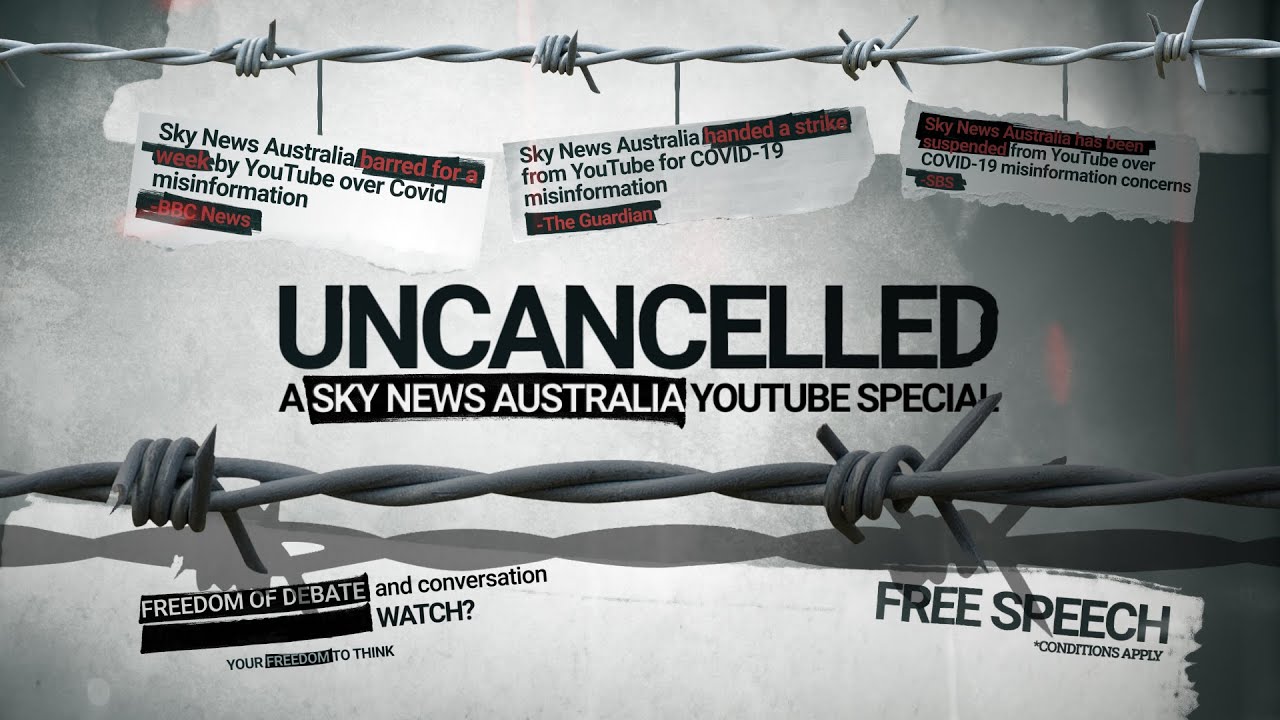 Sky News Australia storms back onto YouTube with anti-censorship video