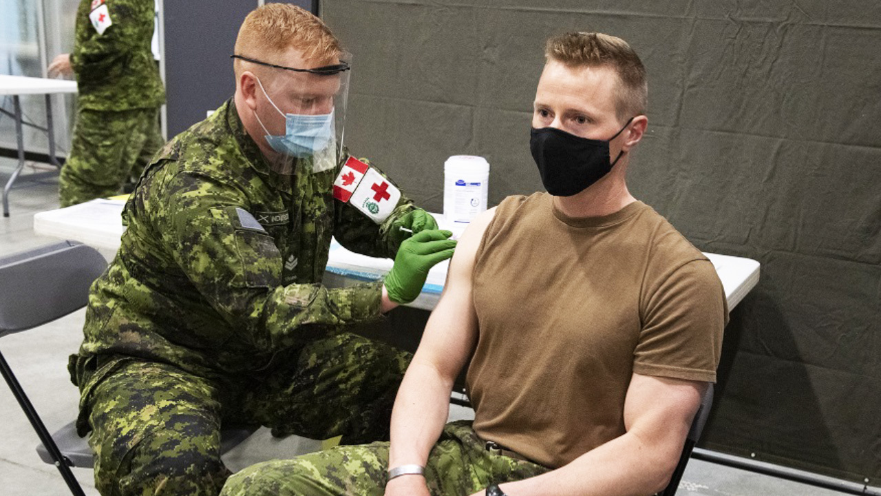 BREAKING: Canadian Forces is bringing in a vax passport