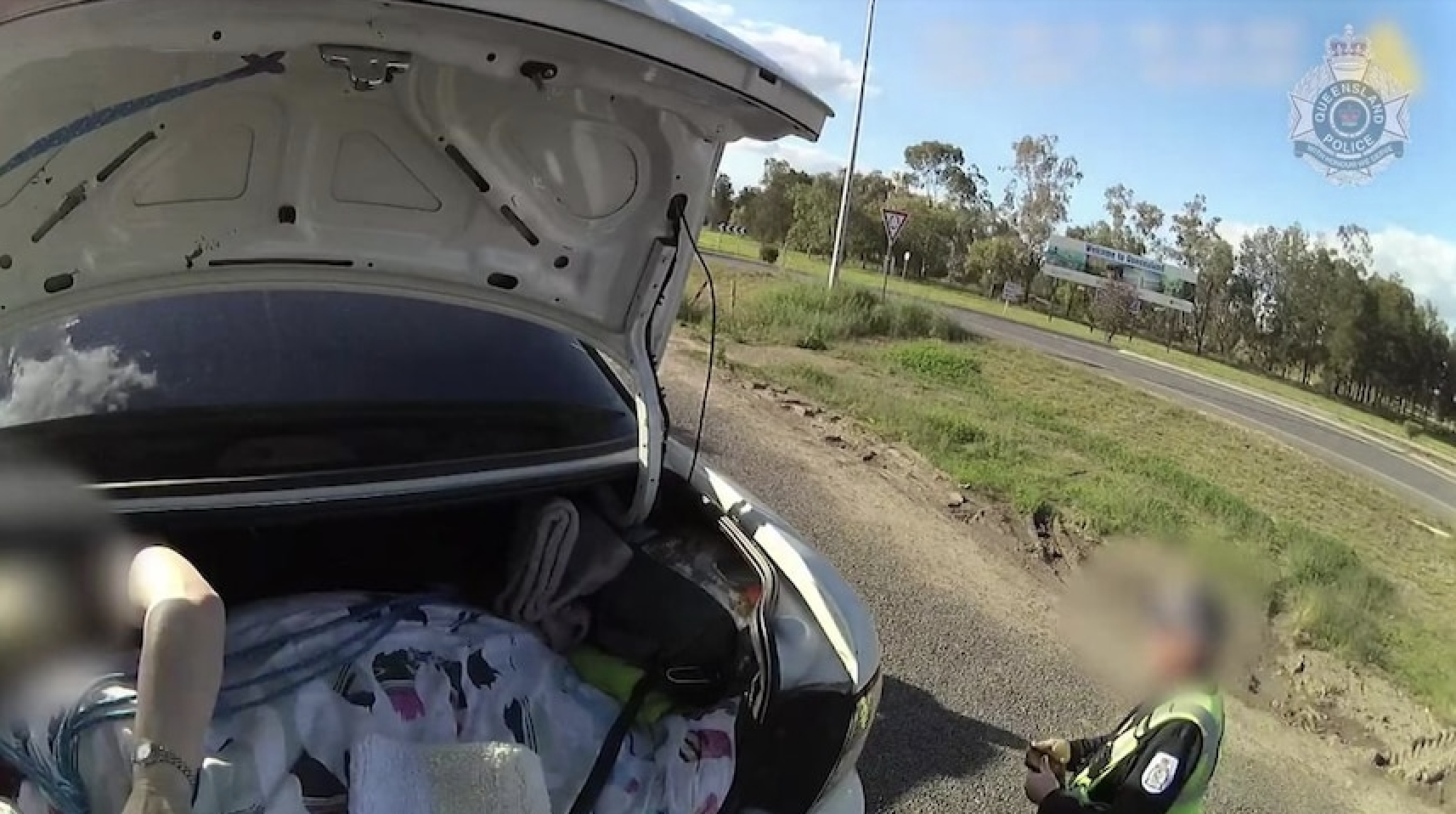 Woman fined $4,135 for sneaking into QLD in car boot