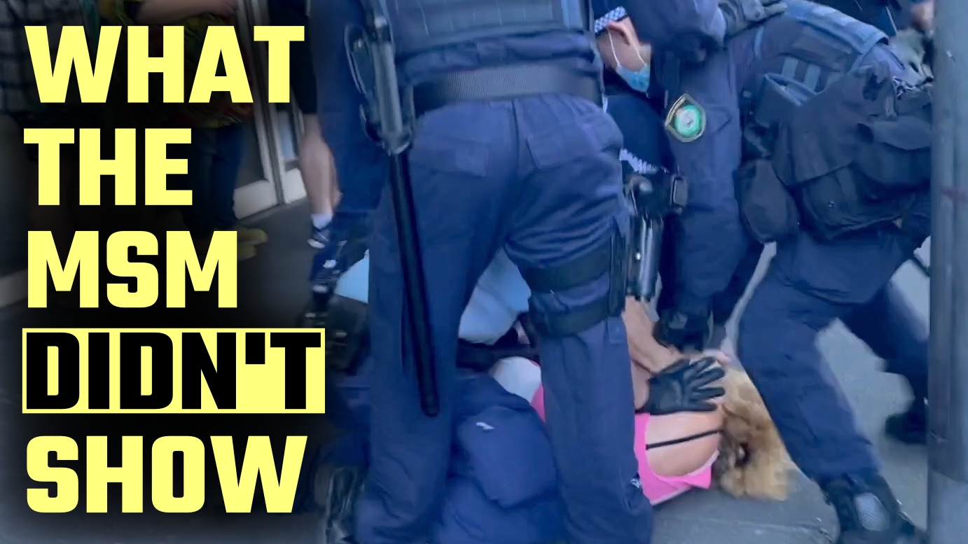WATCH: What the MSM didn't show from Sydney's latest lockdown protest