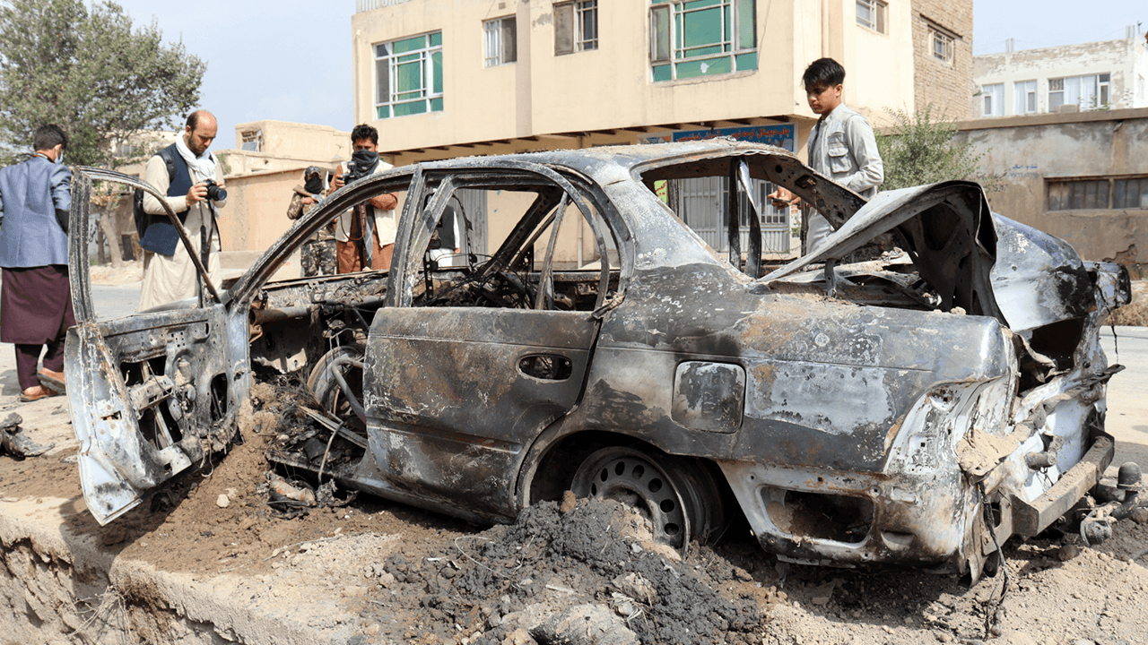U.S. military investigating reports that Kabul drone strike targeting suspected ISIS-K suicide bomber killed 10 civilians