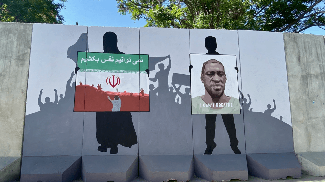 Taliban painting over murals on Kabul streets, including commemoration of peace agreement with U.S.