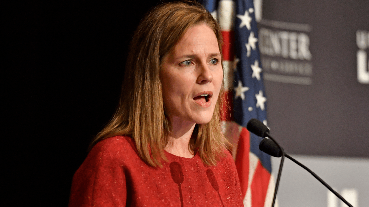 Amy Coney Barrett: Supreme Court is not “a bunch of partisan hacks”