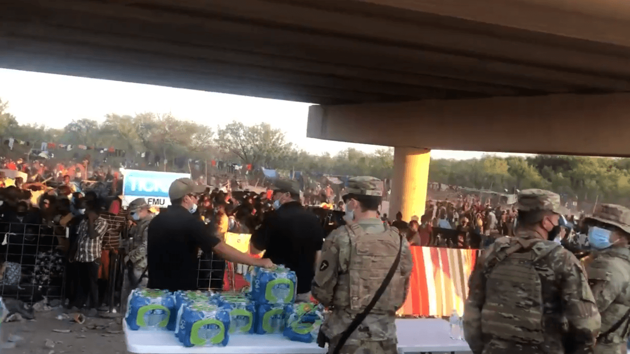 Biden admin under fire for blocking drones from showing state of border crisis in Del Rio, Texas