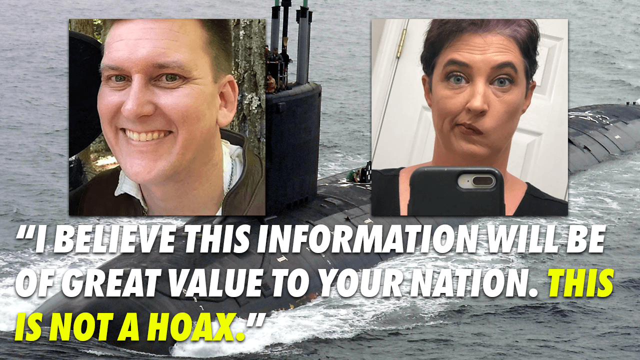 U.S. Navy engineer, wife charged for leaking nuclear sub info to foreign power