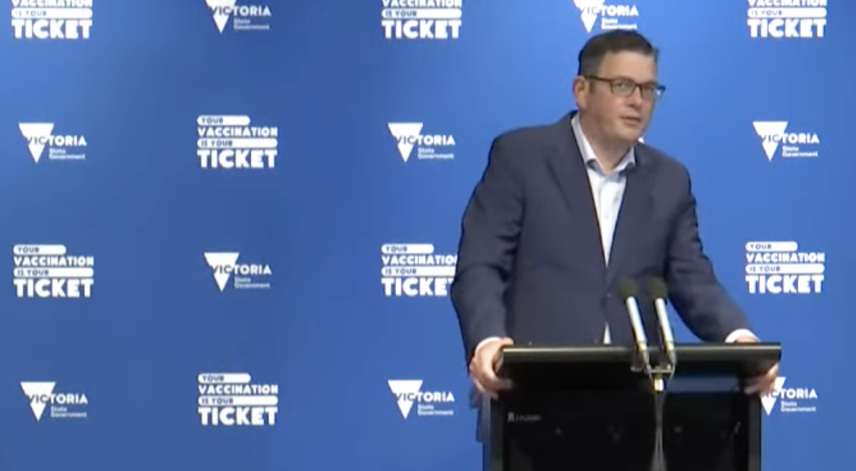 Dan Andrews threatens to ‘lock out’ the unvaccinated well into 2022