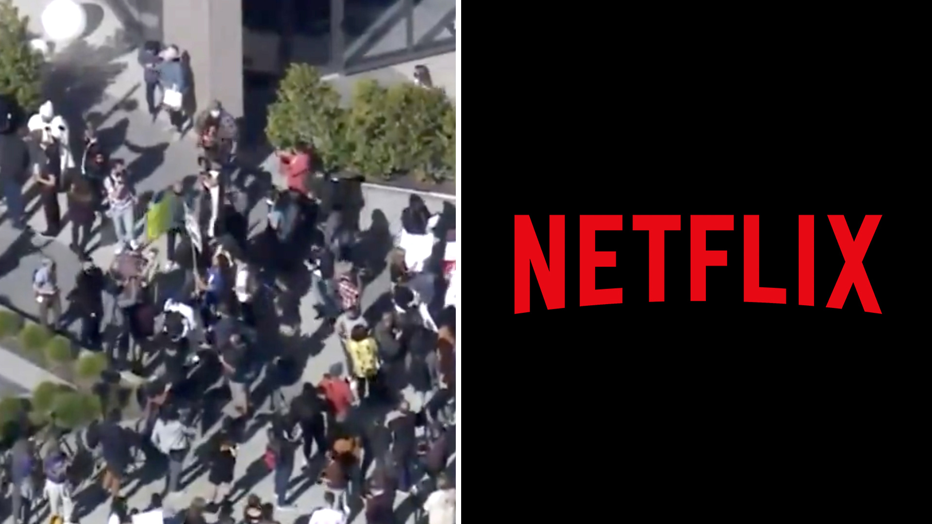 'We like Dave': Pro-Dave Chappelle protesters counter anti-Netflix trans activists