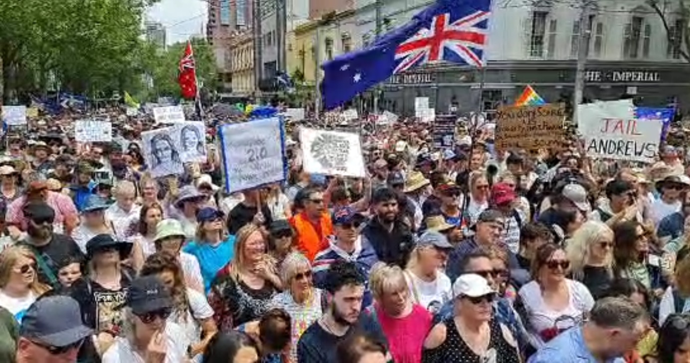 ‘KILL THE BILL’: Largest protest in Melbourne so far