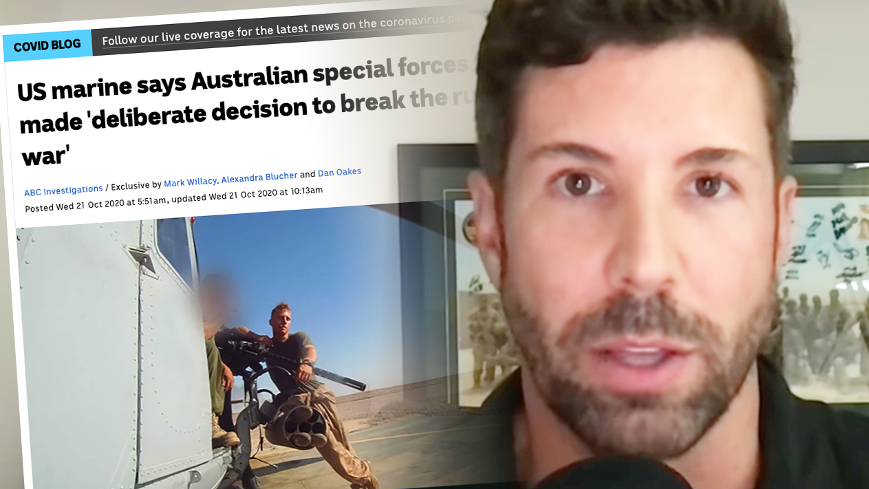 Former Australian special forces commander hits out at ABC journalists