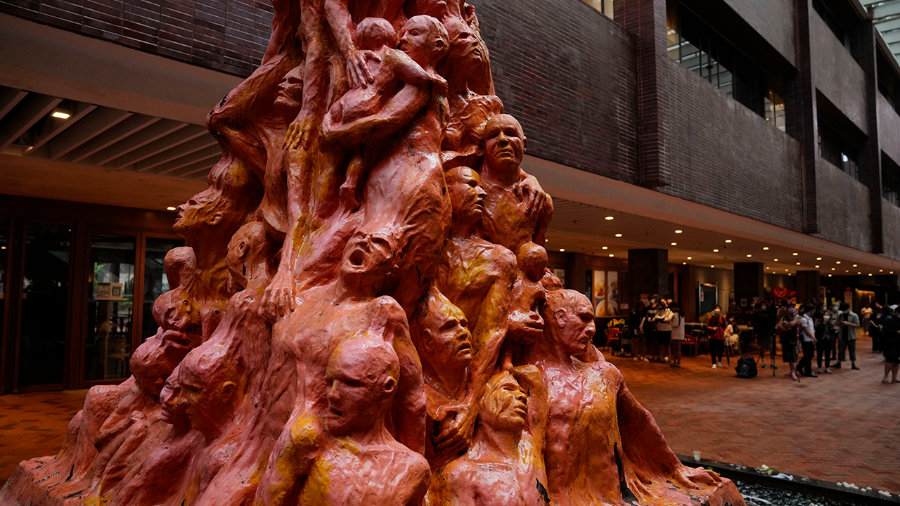 Hong Kong authorities remove monument commemorating Tiananmen Square Massacre