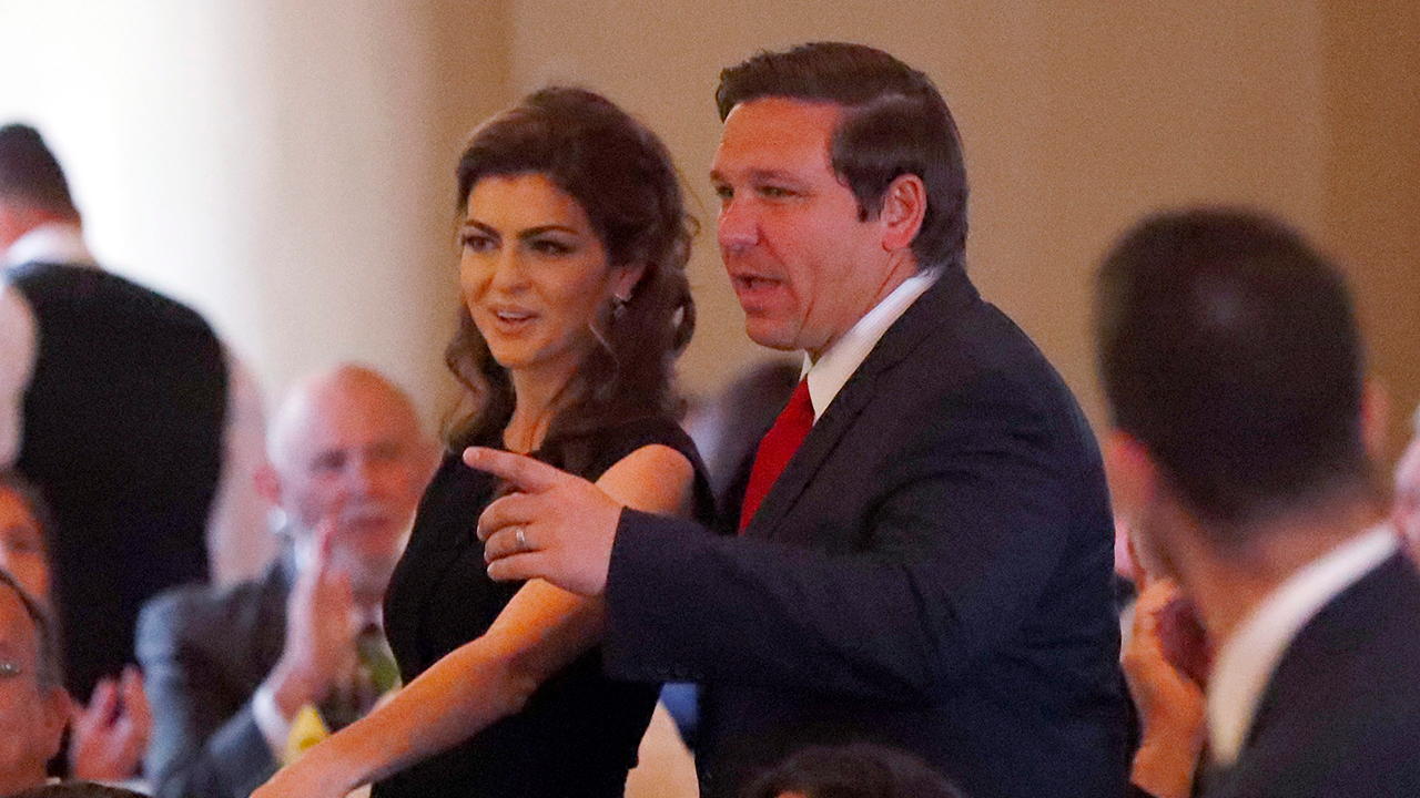 DeSantis is an absolute savage. "I guess I should have been at the beach in Delaware, right? And the...