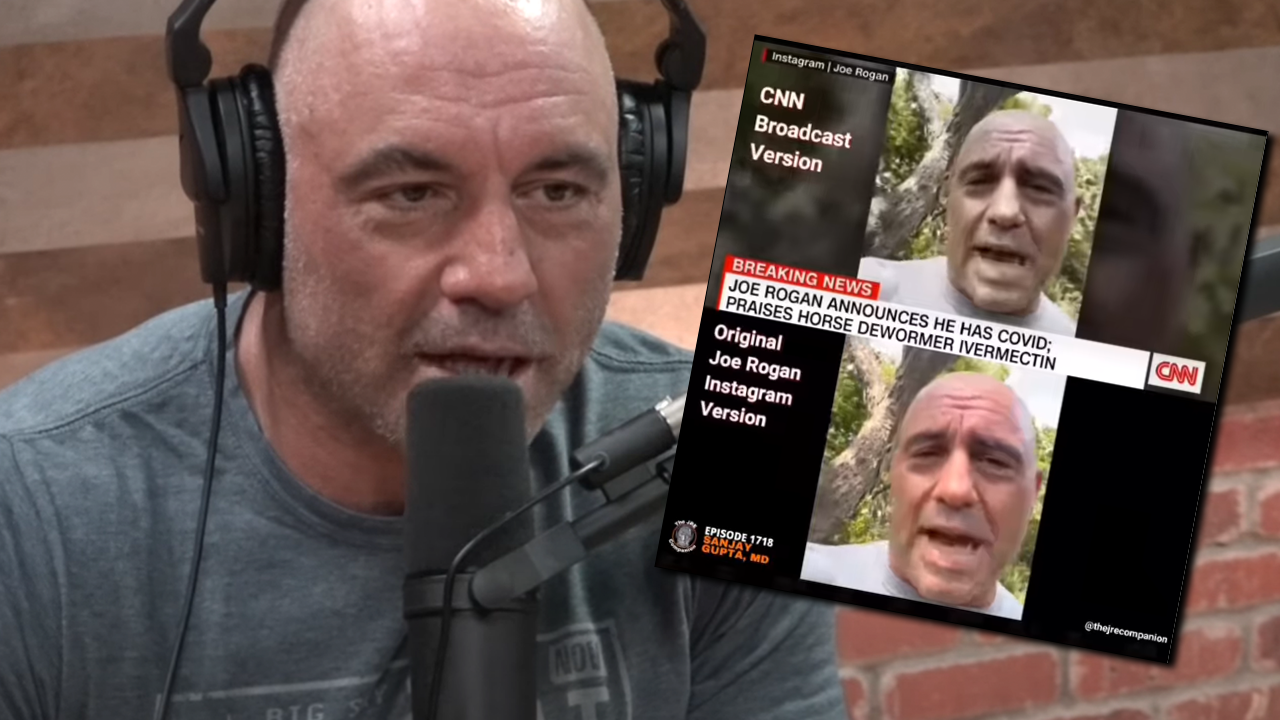 Joe Rogan accuses CNN of doctoring video to make him look sickly