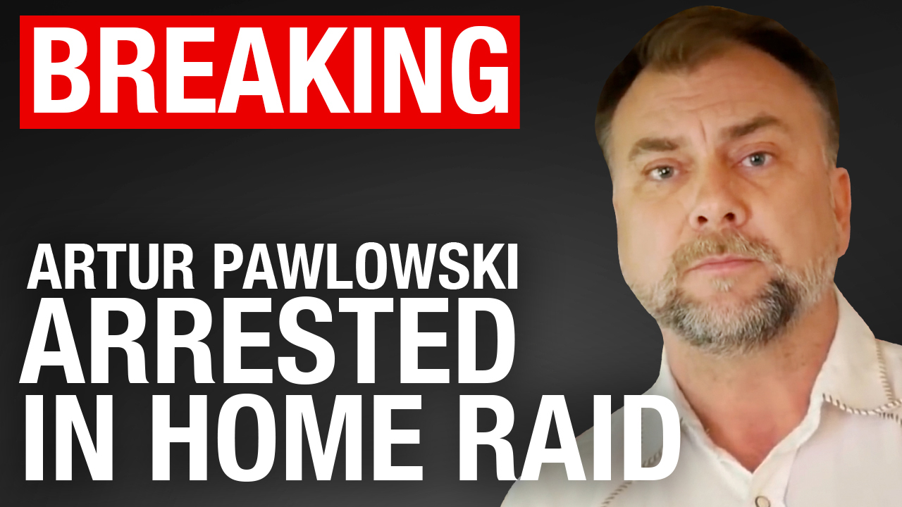 BREAKING: Pastor Artur Pawlowski arrested AGAIN at his home by undercover police