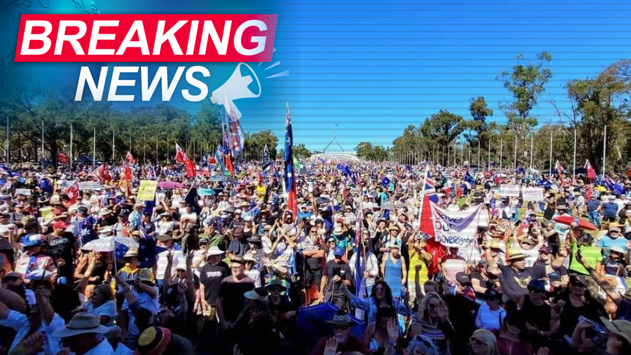 Australia’s BIGGEST convoy descends on the Capital