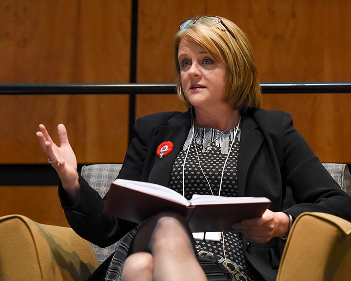 Secretary-Treasurer spoke on breaking into the industry as a woman