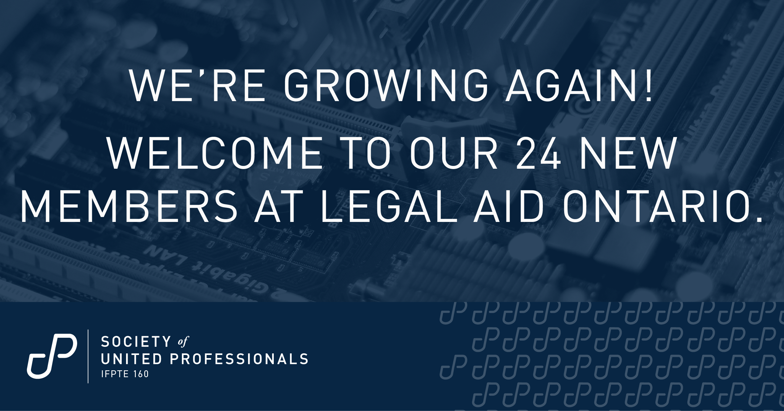 We're growing again: welcome Legal Aid Ontario Supervisory Duty Counsel