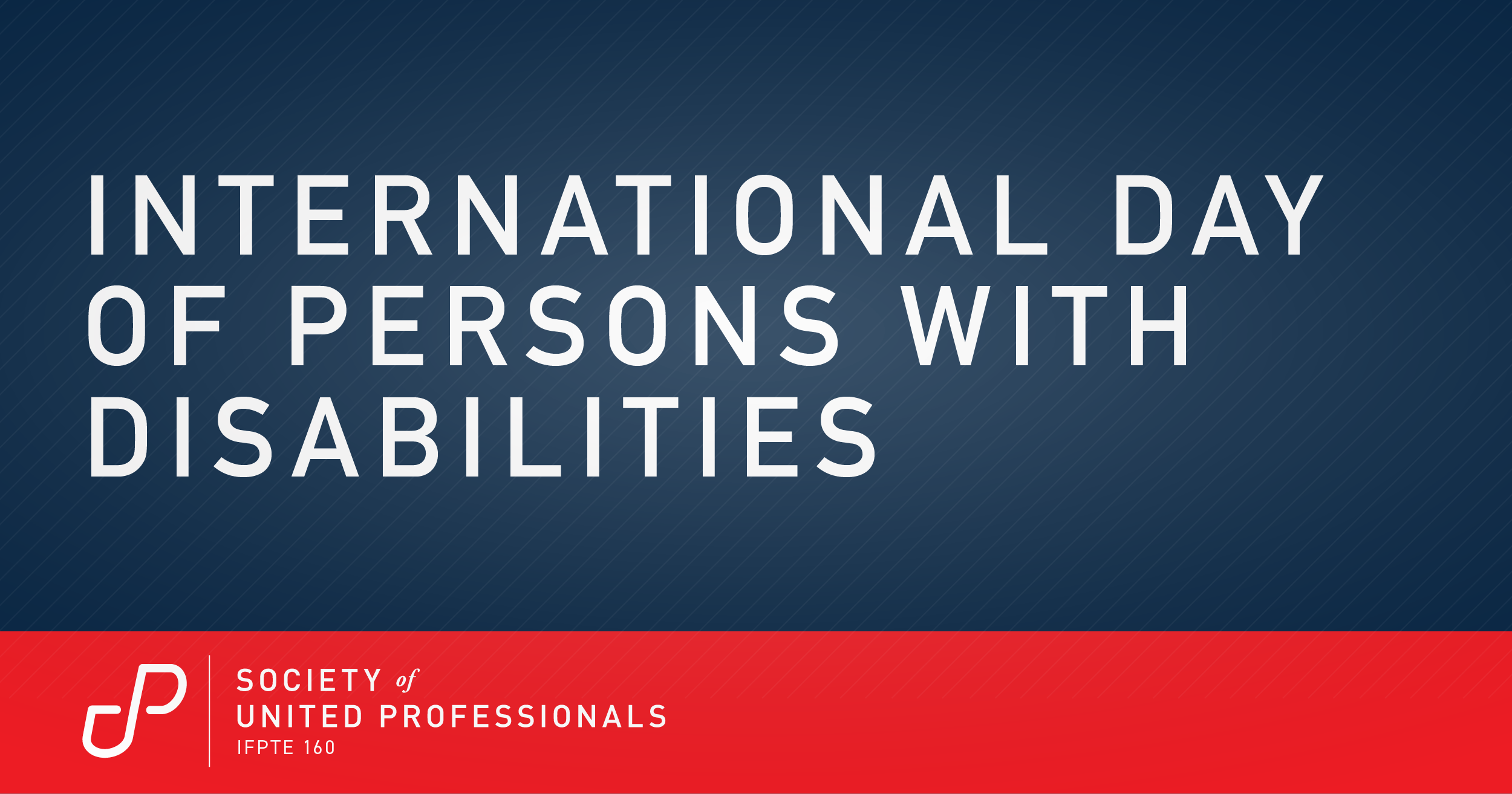 Announcing the Society's Professionals with Disabilities Committee