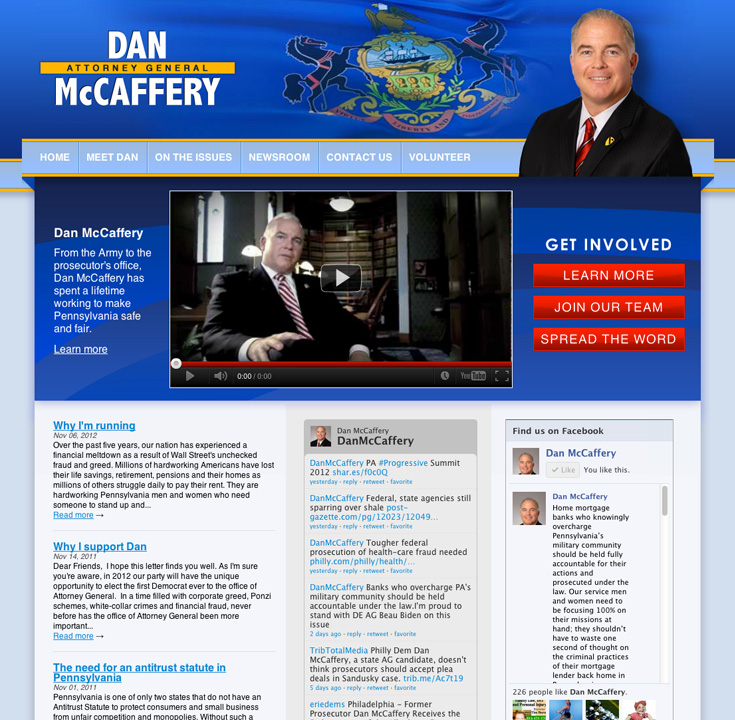 Dan McCaffery for Attorney General of Pennsylvania