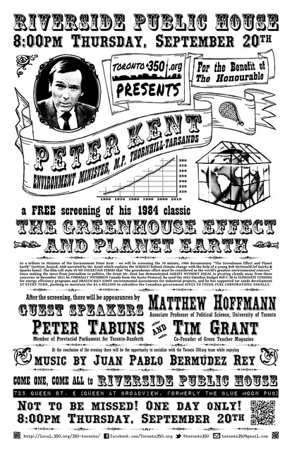 greenhouse effect flyer