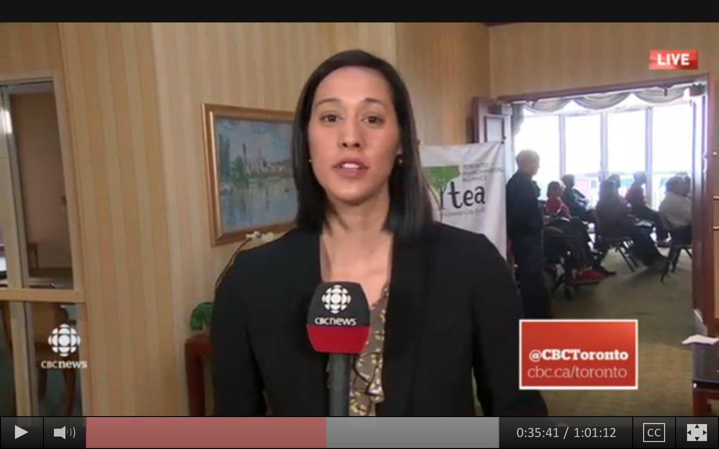 Earth Day Cbc News Toronto Environmental Alliance