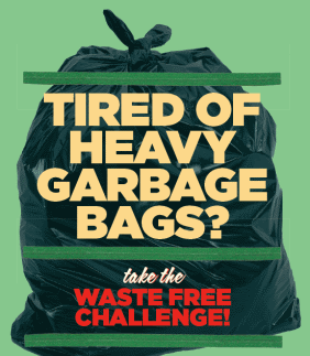 Waste Free Challenge poster