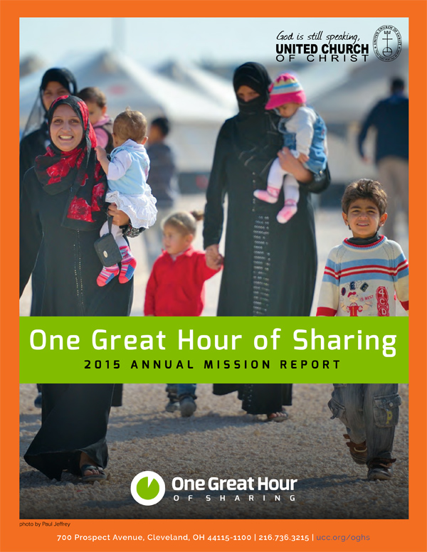 One Great Hour of Sharing Resources United Church of Christ