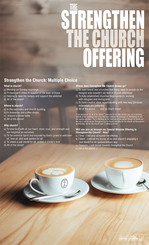 Strengthen the Church Special Offering Invest in the Vision United