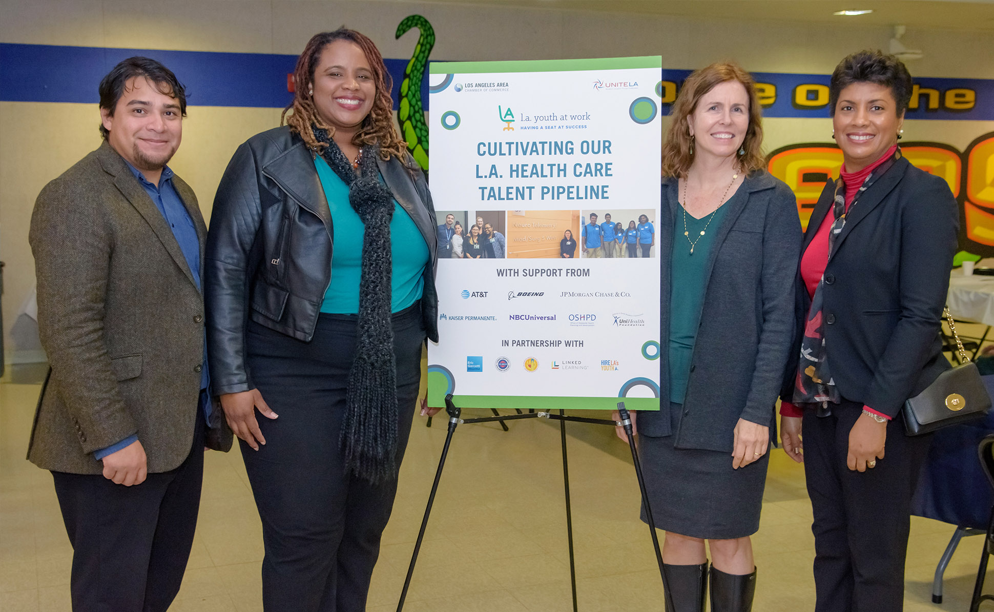 Read our <u>Health Care Talent Pipeline Impact Report</u> to learn about our work with L.A.’s health care employers and educators building pathways to high-demand, living wage careers in the industry for our local, diverse underserved communities
