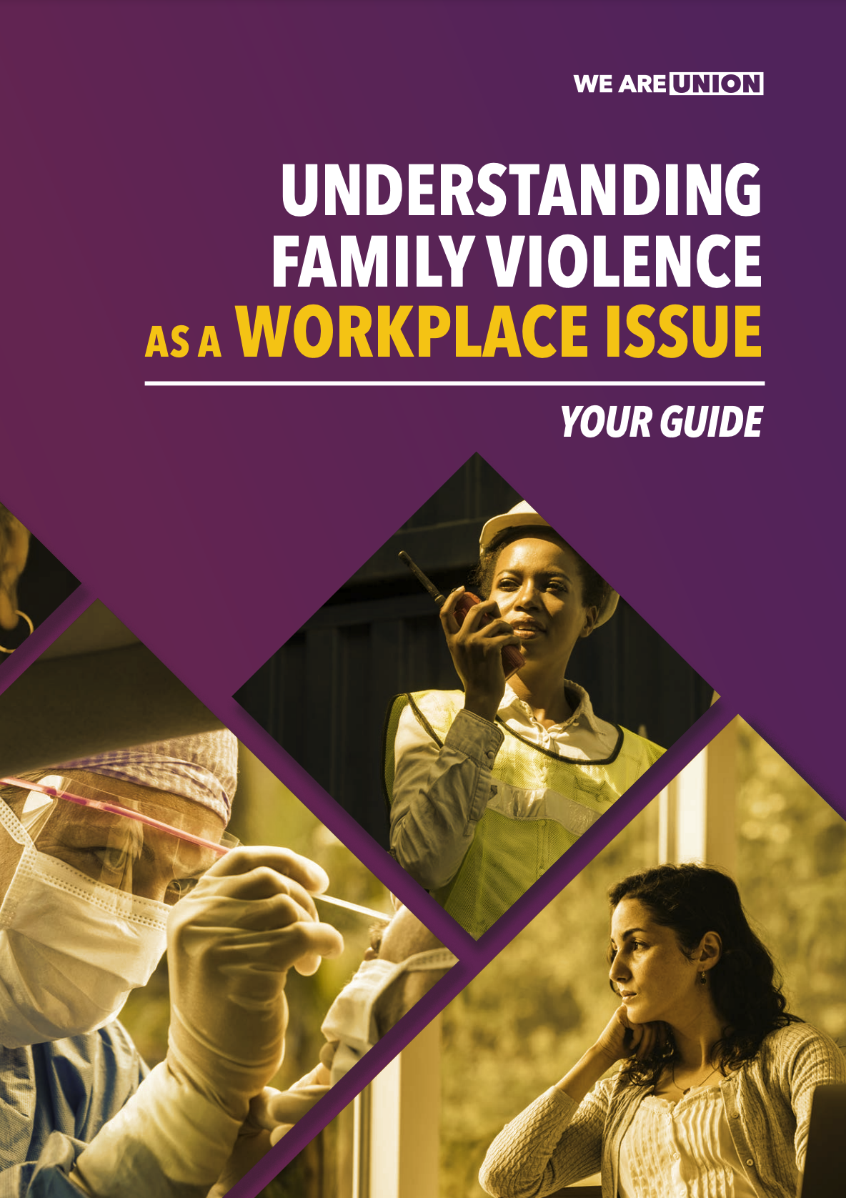 Cover of the Family Violence as a Workplace Issue Guide