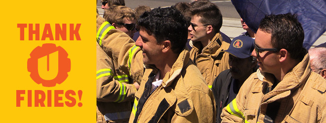 Send a message of thanks to Victorian firefighters