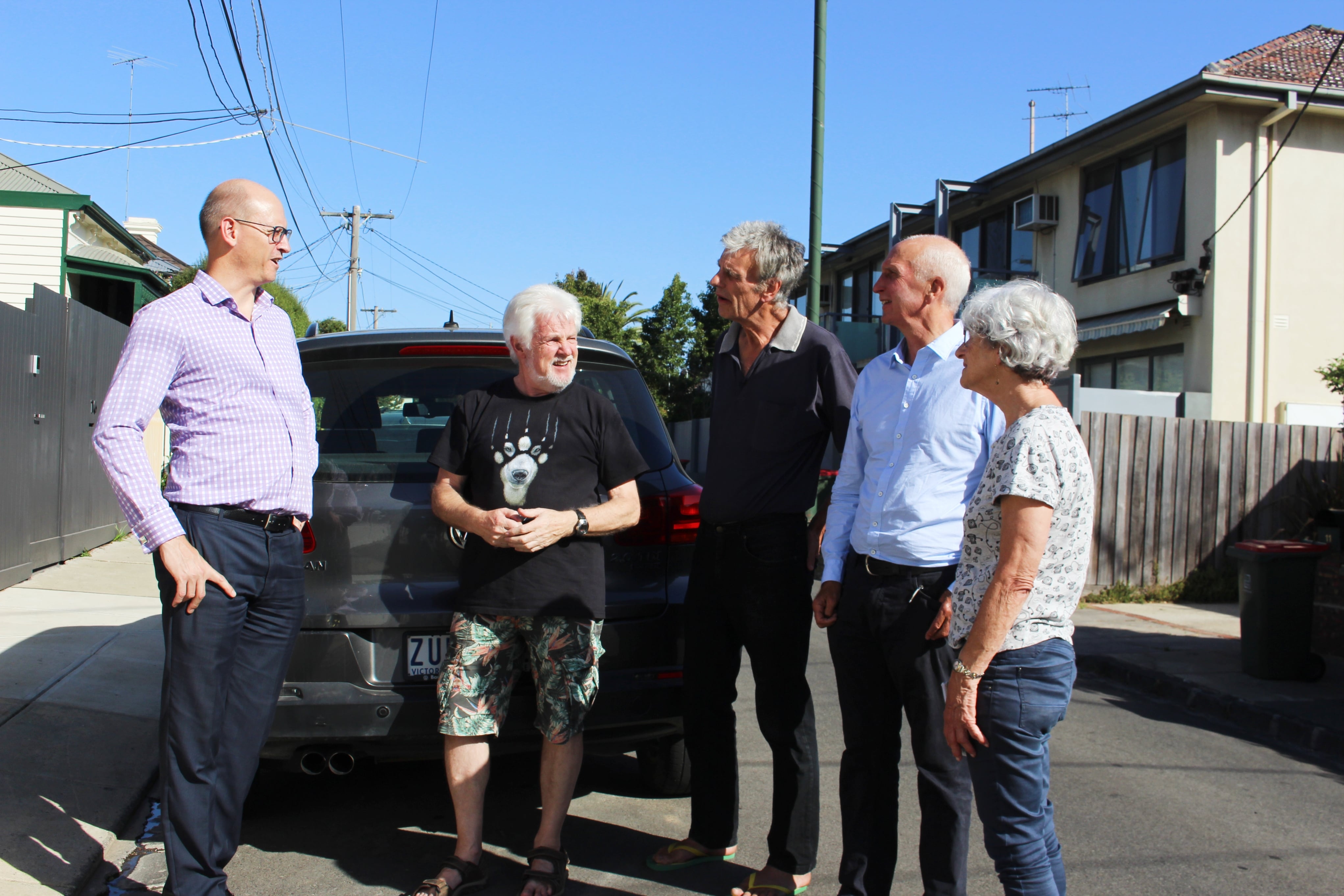 Clifford Hayes at Ross Street