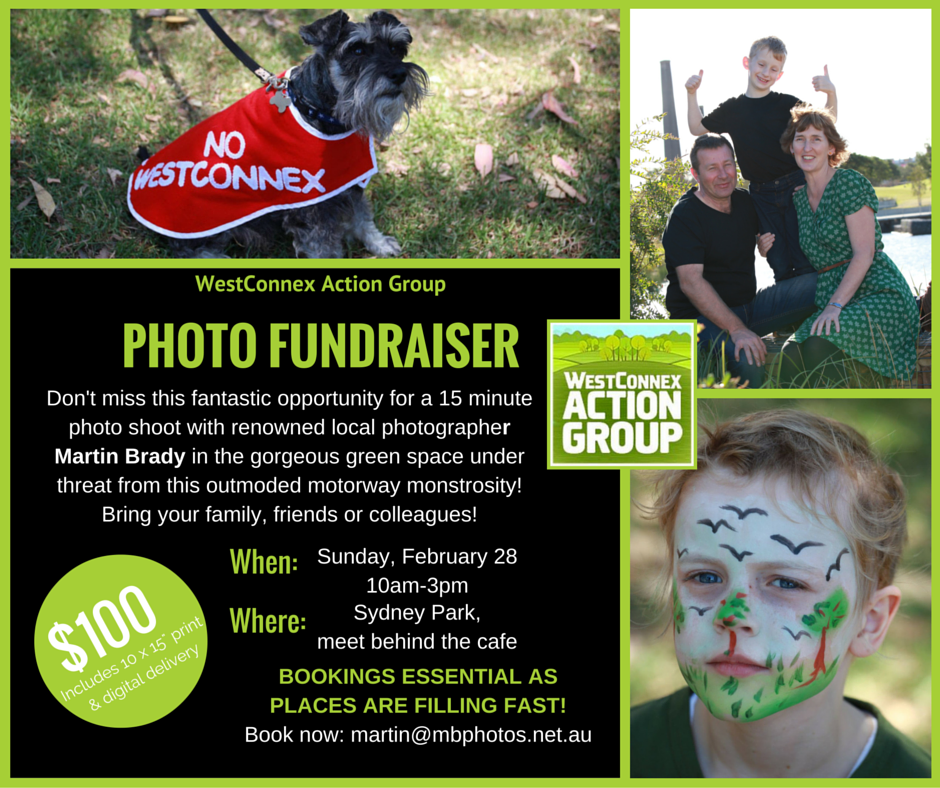 Photo fundraiser flyer