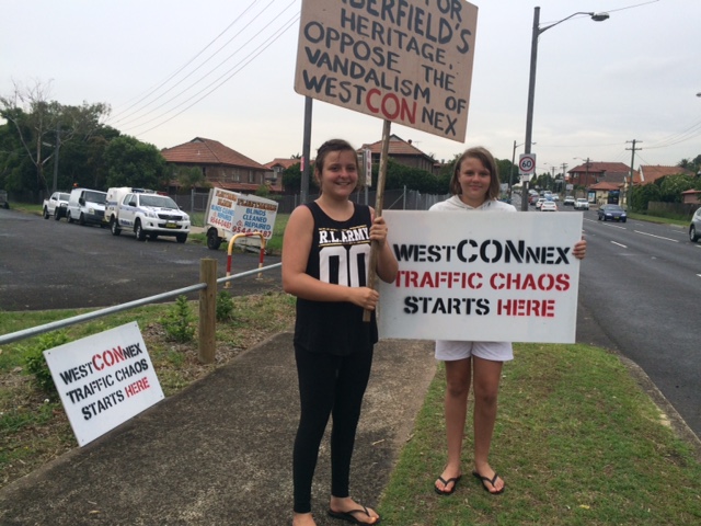 Haberfield residents stop WestCONnex works