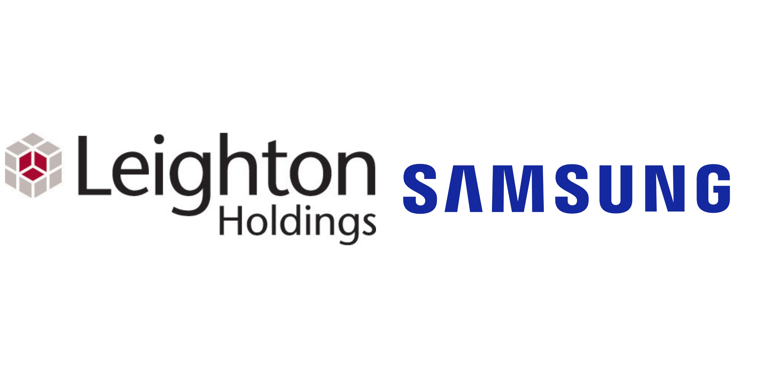 Leighton and Samsung logos