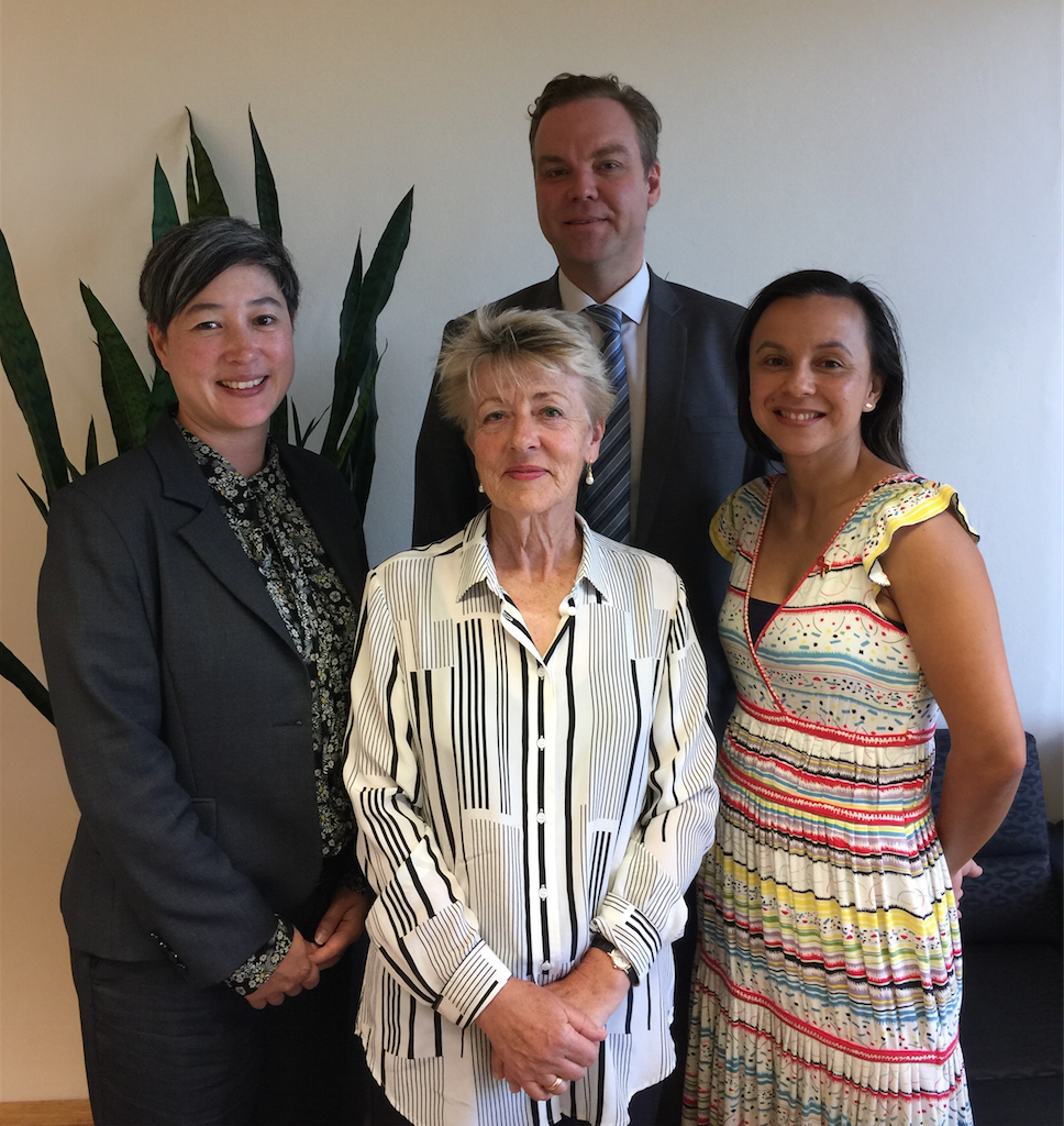 Jenny Leong, Adrienne Shilling, Jamie Parker, Pauline Lockie