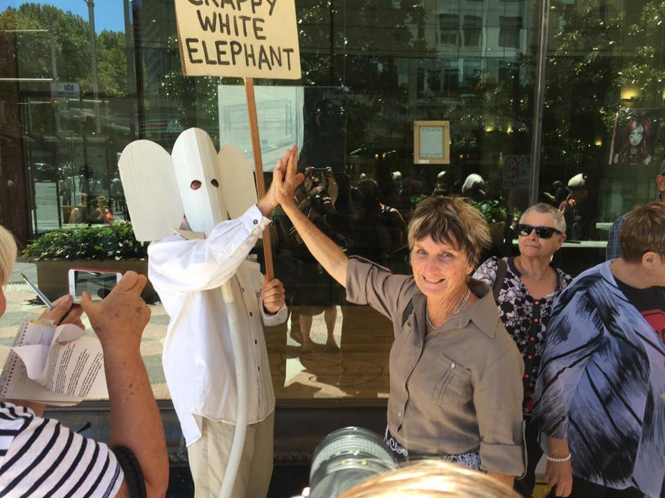 Glenys Waddell after her court appearance