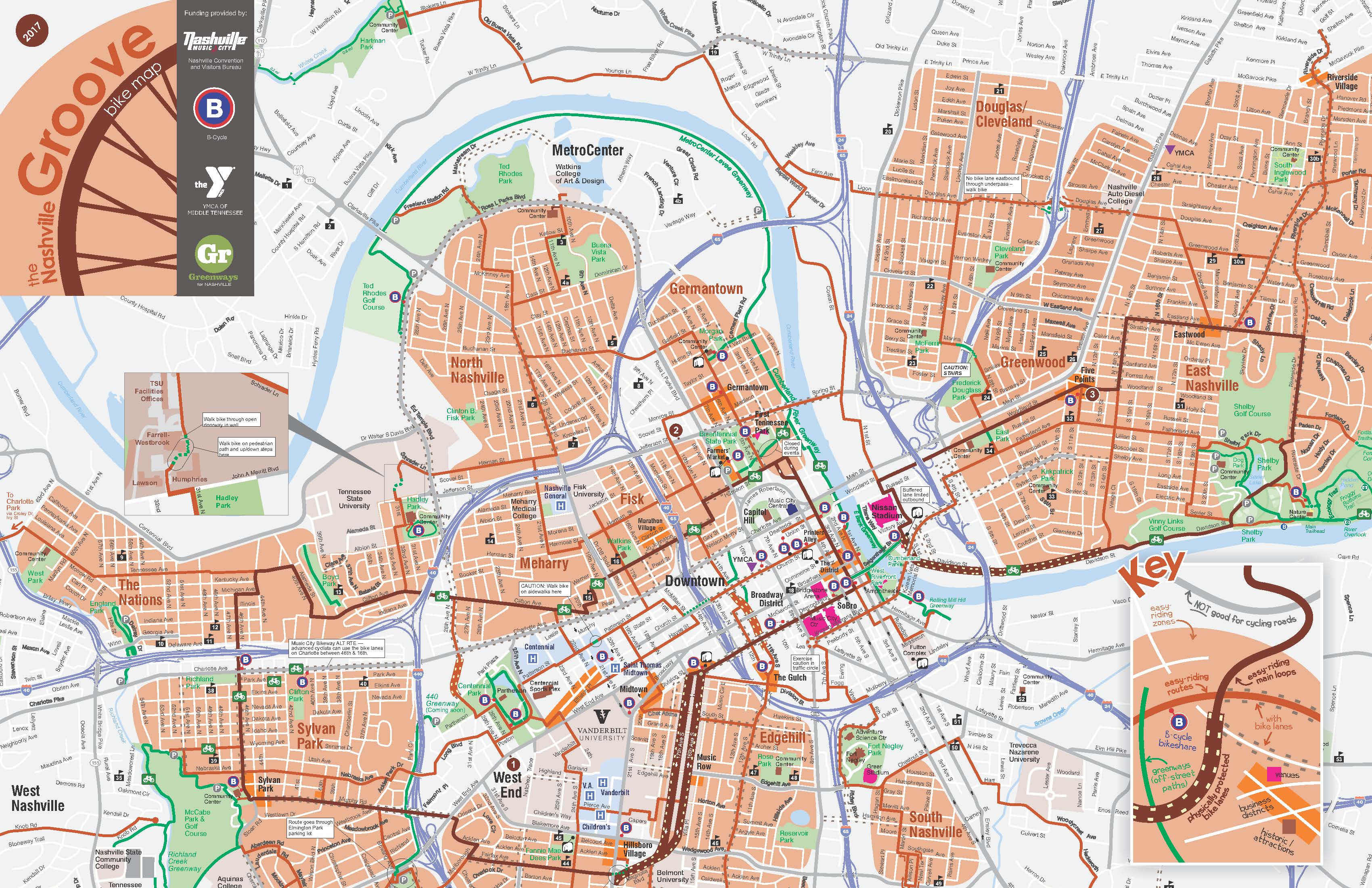 Walk Bike Maps - Walk Bike Nashville