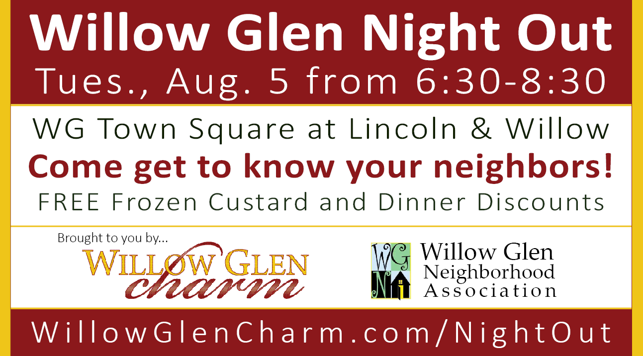 Willow Glen Night Out Willow Glen Neighborhood Association