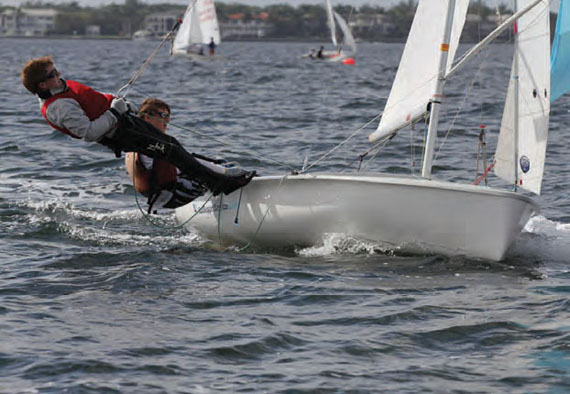 After the ISAF Youth Worlds, Harry Koeppel (helm) and Charles Bocklet (and Megan & Abigail) will likely travel from Ireland to Austria for the I-420 World Championships. © Michael Rudnick After the ISAF Youth Worlds, Harry Koeppel (helm) and Charles Bocklet (and Megan & Abigail) will likely travel from Ireland to Austria for the I-420 World Championships. © Michael Rudnick