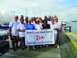 Members of Fleet 5 LIS on an annual summer cruise to Narragansett Bay. © Ken Berta fleet_5_members.jpg
