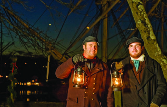 Step back in time on a lantern light tour of Mystic Seaport. © mysticseaport.org latern_tour_mystic_seaport.jpg
