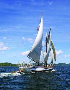 A 3-or 4-day sail aboard Maine Windjammer Cruises’ 115-foot schooner Mercantile is a memorable way to go ‘sailing solo.’ © Ian Burnham/mainewindjammercruises.com A 3-or 4-day sail aboard Maine Windjammer Cruises’ 115-foot schooner Mercantile is a memorable way to go ‘sailing solo.’ © Ian Burnham/mainewindjammercruises.com