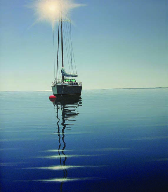 Keith Reynolds, Tranquility III, Acrylic on Canvas, 18” x 21” Keith Reynolds, Tranquility III, Acrylic on Canvas, 18” x 21”